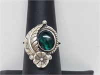 .925 Sterling Silv Skyway Trading Co Navajo Ring