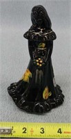 Fenton Hand Painted & Signed Girl 7" Tall