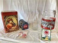 7 Pcs. Coca-Cola Home Items