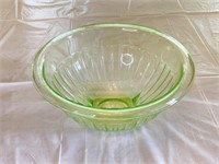 Vaseline Serving Glass Bowl