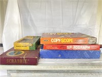 Vintage Board Games and Other Games