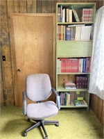 Office Chair and Americana Hardback Books