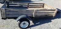 8ft Custom Small Stake Bed Trailer