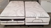 Pair Of Twin Size Serta iComfort Adjustable Beds