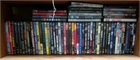 60+ DVD Movies (Bottom Shelf)