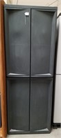 Plastic Patio Cabinet 69x25x17