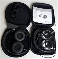 Bose & Freetalk Headphones In cases
