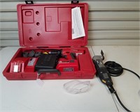 Milwaukee 18V Drill And Rockwell Soni-Crafter