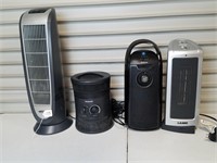 Lot Of 4 Small Working Heaters