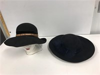 Ladies fancy hats.