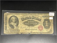 Series 1886 Martha Washington $1 Silver Certificat