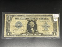 Series 1923 Large Size $1 Blue Seal Silver Certifi