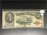 Series 1917 $2 Large Size US Note