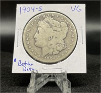 Better Morgan Dollars:  1904 S