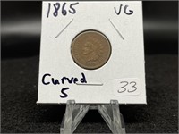 Copper-Nickel: 1865 Curved 5