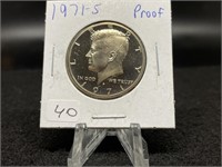 Proof Kennedy Halves:  1971-S
