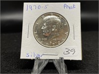 Proof Kennedy Halves:  1970-S silver