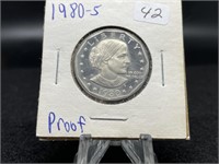 Proof Dollars:  1980-S SBA