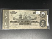 1864 Confederate $20 (Nashville Capital)