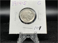 Buffalo Nickel: 1914-S