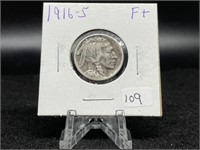Buffalo Nickels: 1916-S
