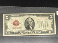 Series 1928-G $2 Red Seal Note