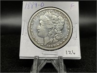 Morgan Silver Dollars:    1889-O