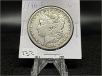 Morgan Silver Dollars:    1896-S