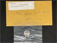 Uncirculated 1996 West Point Dime
