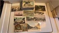 Collection of over 130 postcards, mostly all