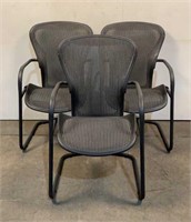 (3) Herman Miller Lobby Chairs