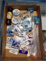 TRAY OF OFFSHORE RIGGING SUPPLIES,