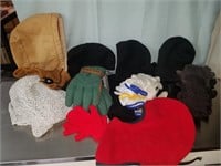 Lot of Work & Winter Gloves & Hats