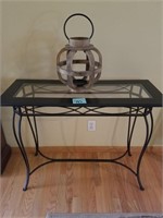 Contemporary Wrought Iron Hall Table