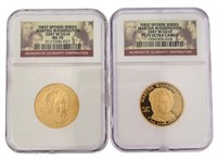 2007 PF-MS70 Martha Washington $10 Gold Coin Set
