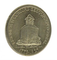 1925 AU Patriot Silver Commemorative Half Dollar