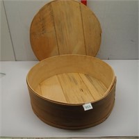 Old Wooden Cheese Box
