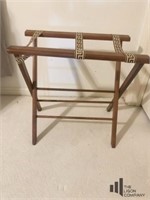 Wooden Luggage Rack