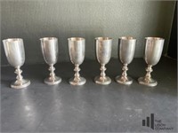 W & S Blackinton Co. Silverplate Cordial Goblets