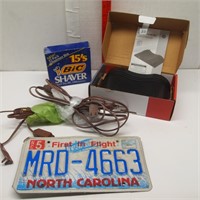 North Carolina License Plate, Drop Cords &