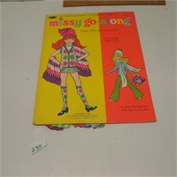 Vintage Missy Go-Along Paper Dolls