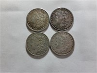 (4) 1879 Morgan Dollars