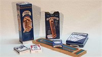 NEW TUMBLING TOWER GAME + CRIBBAGE BOARD + CARDS +