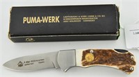 PUMA Gold Class 4-star Mini Staghorn Folding Knife