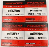400 Winchester #209 Shotgun Shotshell Primers