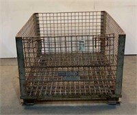 Rigitainer Metal Wire Warehouse Basket