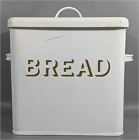 Vintage Porcelain French Bread Bin
