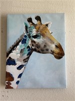 E - Giraffe Wall Art