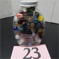 JAR OF MARBLES