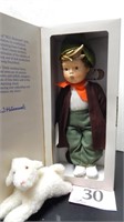 "M. I. HUMMEL" DOLL LOST SHEEP, NEW IN BOX 14 IN